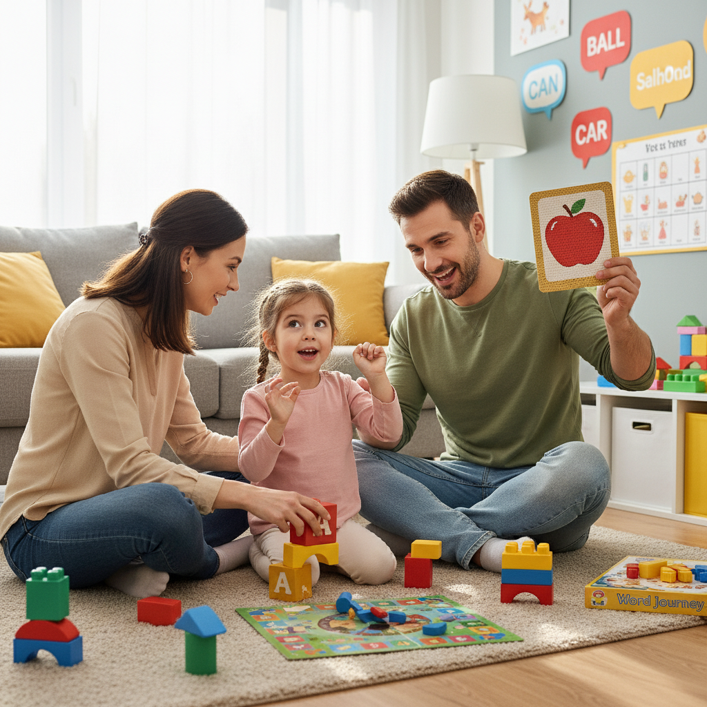 Kích thích giao tiếp thông qua trò chơi và hoạt động hàng ngày là cách dạy trẻ chậm nói hiệu quả