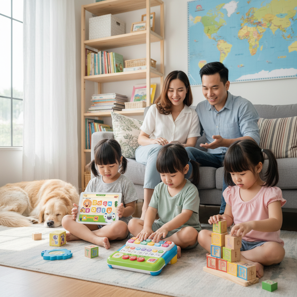 Can thiệp sớm gi&uacute;p trẻ ph&aacute;t triển ng&ocirc;n ngữ to&agrave;n diện hơn v&agrave; h&ograve;a nhập tốt hơn